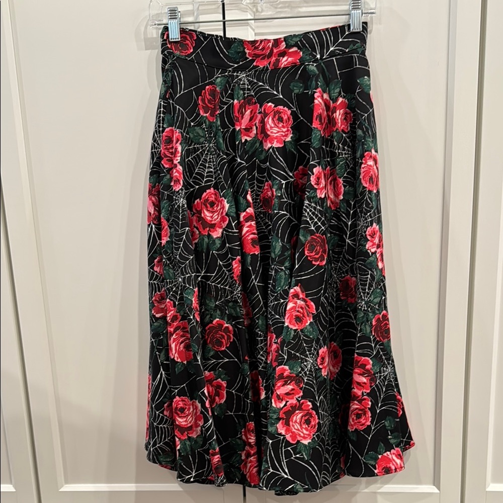 Vixen by Mitcheline Pitt - floral spider web swing skirt